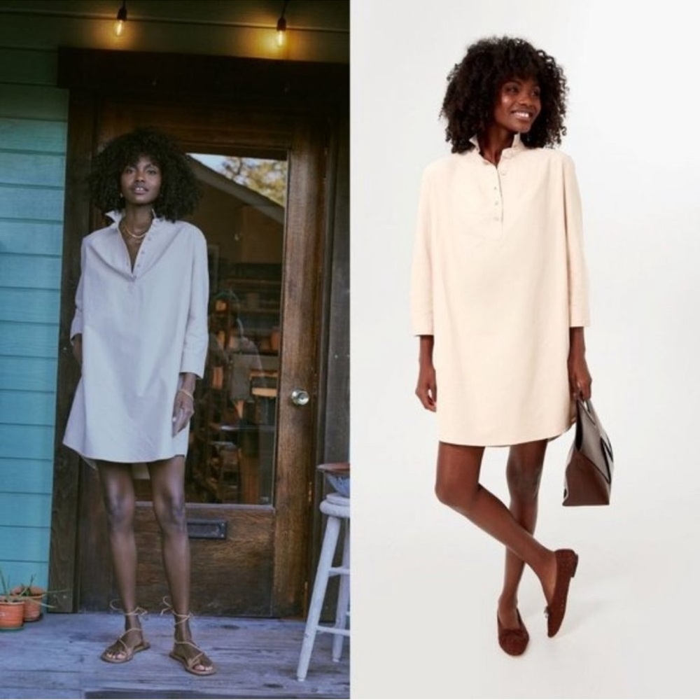 Tuckernuck Cream Mini Dress